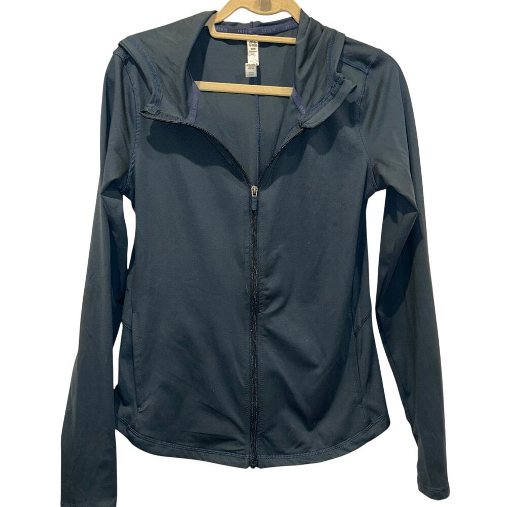 RBX teal blue workout Zip up Jacket 10